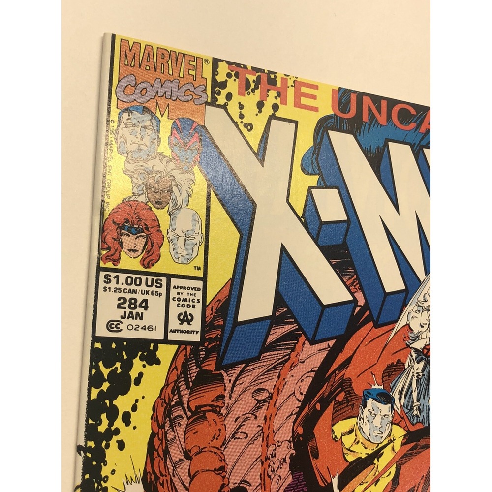 Uncanny X-Men #284 • 2nd Appearance Of Bishop! (Jan 1992, Marvel) NM- NEWSSTAND - Picture 4 of 12